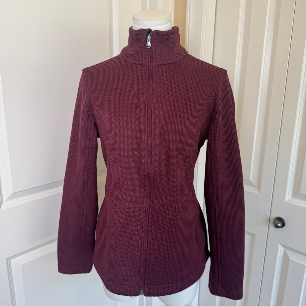 Spyder Endure Core Jacket Womens Medium FullZip Purple Polyester Pockets Outdoor